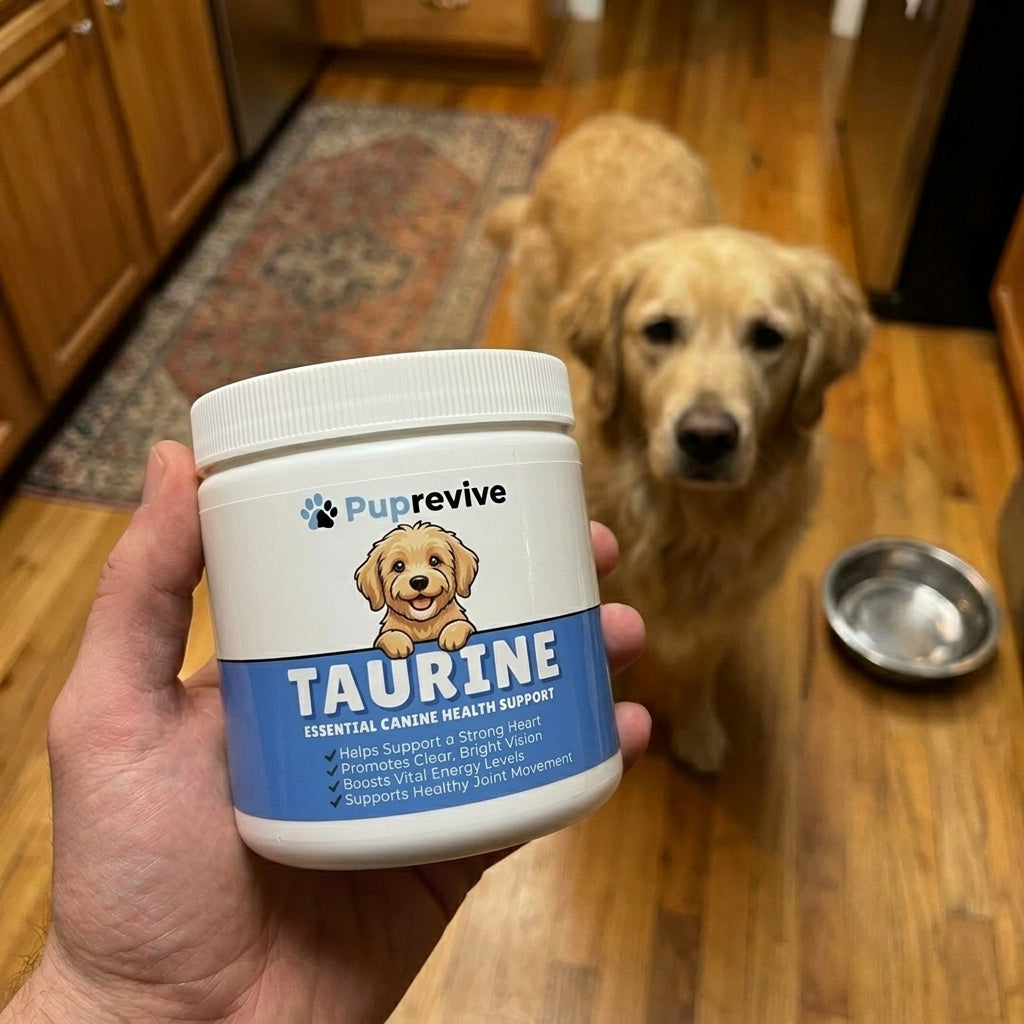 Stop the Quiet Decline in Your Dog with Puprevive Taurine