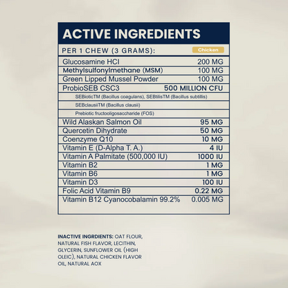 Advanced Skin & Itch Support Multivitamin Chews